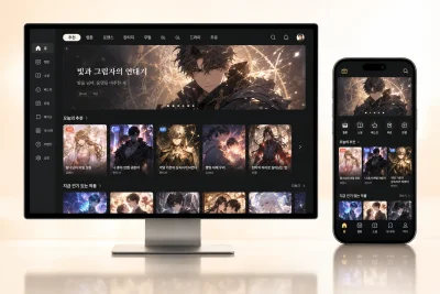 웹툰·전자책 앱
